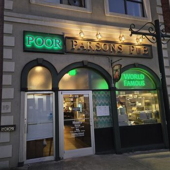 Poor Parson's Pub exterior on Tennessee Street in downtown Murphy, NC